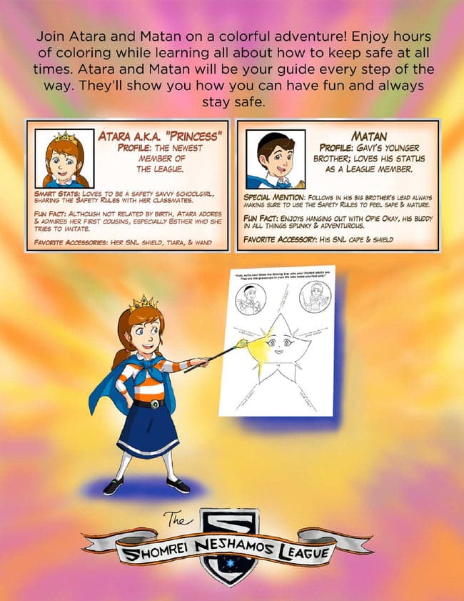 SNL Safety Patrol Coloring Book