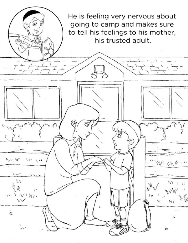 SNL Safety Patrol Coloring Book